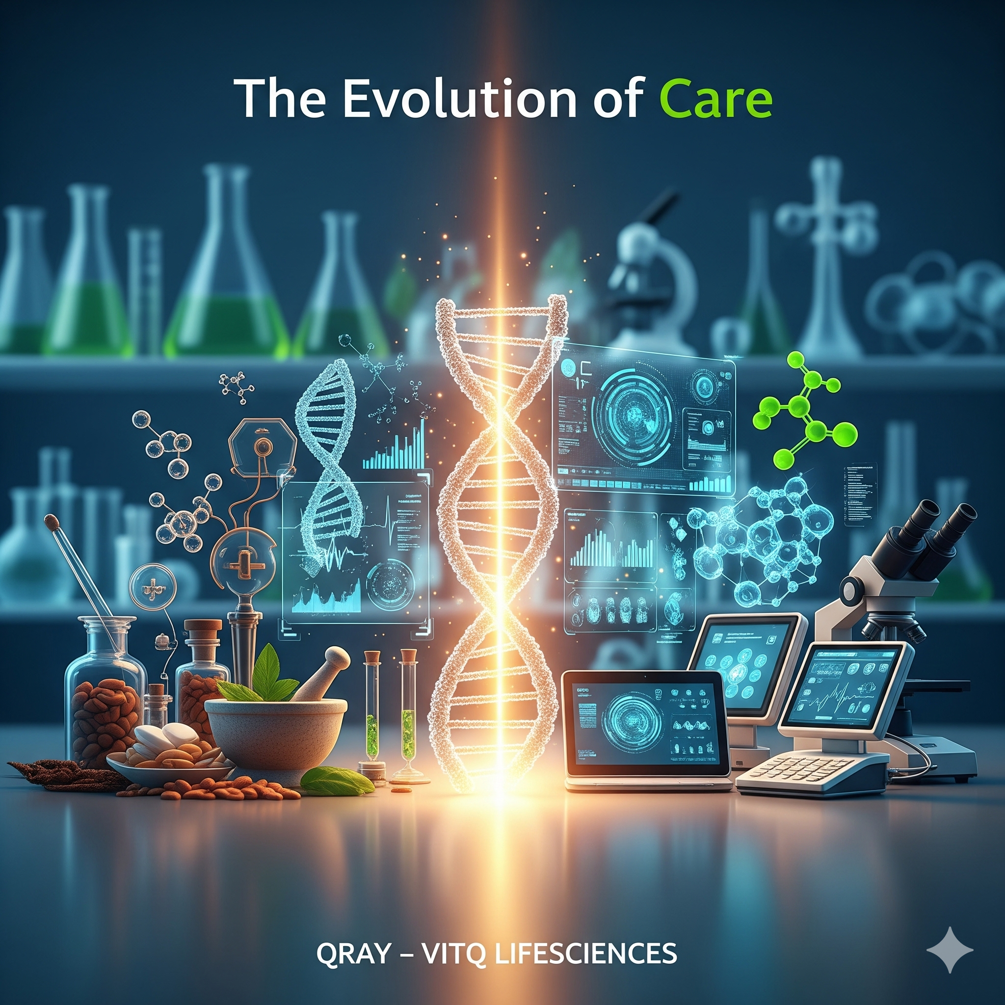 Third party manufacturer vitq lifesciences Qray gmp certified pharma company